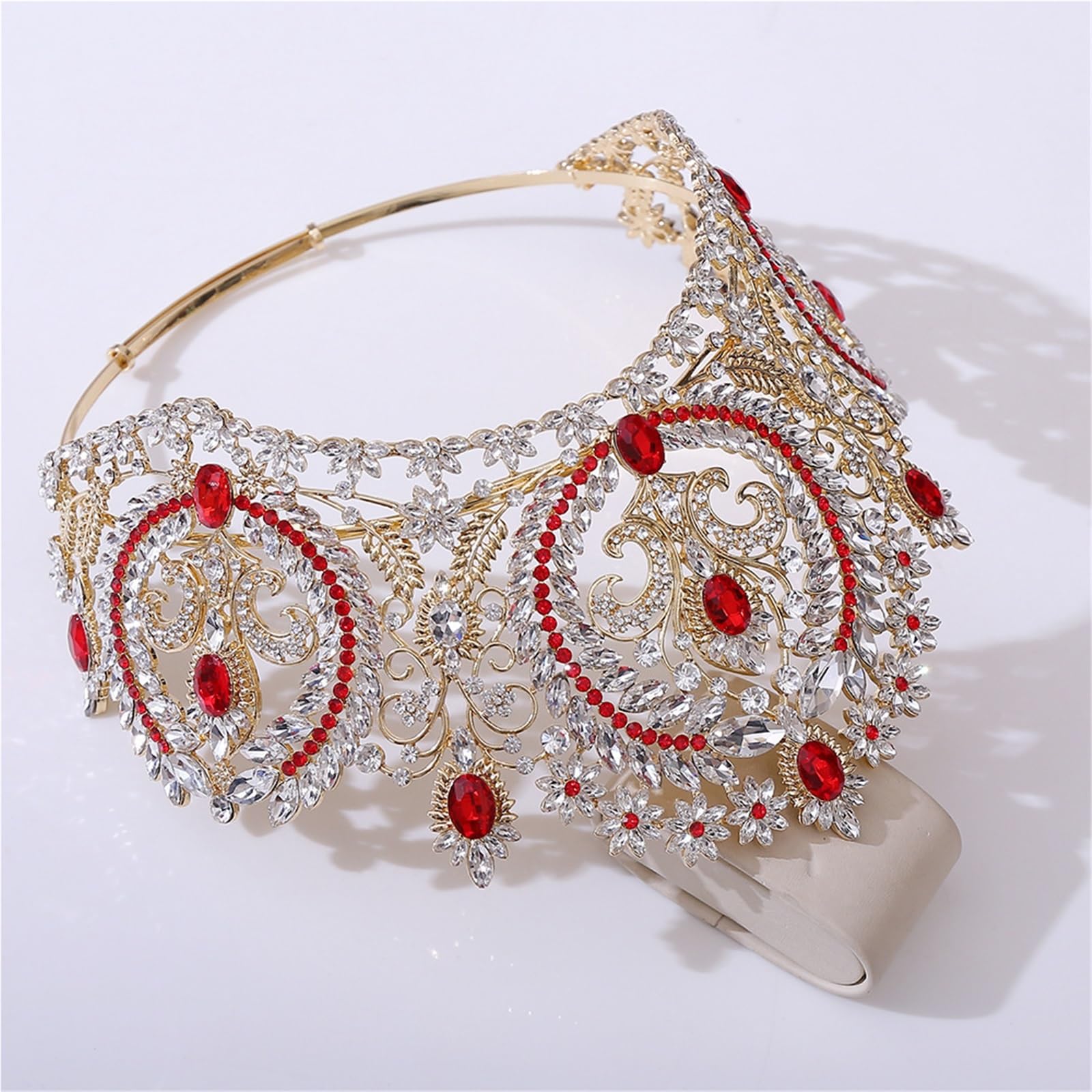 Tiara de diamantes imitación brillantes para Decoraciones