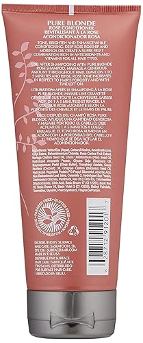 Miniatura 2 de Surface Hair Acondicionador rosa rubia pura, 7 onzas líquidas
