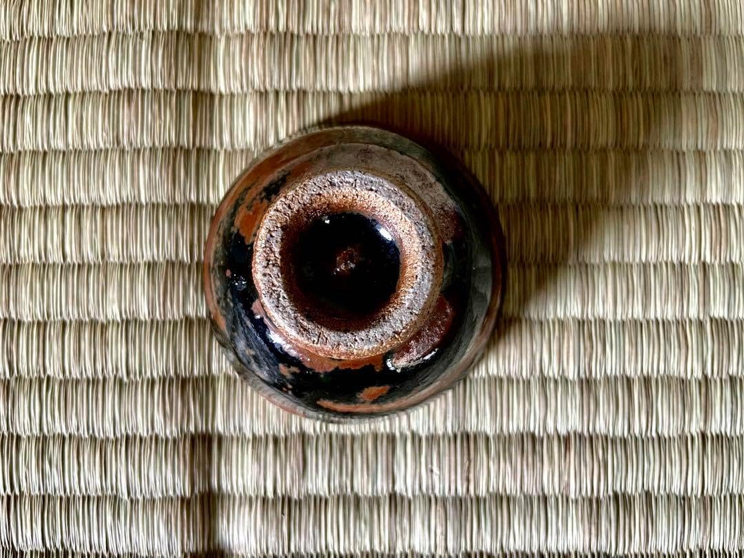 Japanese 浜田庄司 掛合釉指描盃 Ceramic