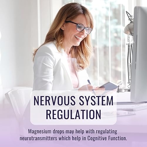 Miniatura 8 de Gotas Líquidas de Glicinato de Magnesio 500mg, con Vitamina B6, Ashwagandha, L-Teanina, Manzanilla, Suplemento de Glicinato de Magnesio de Alta