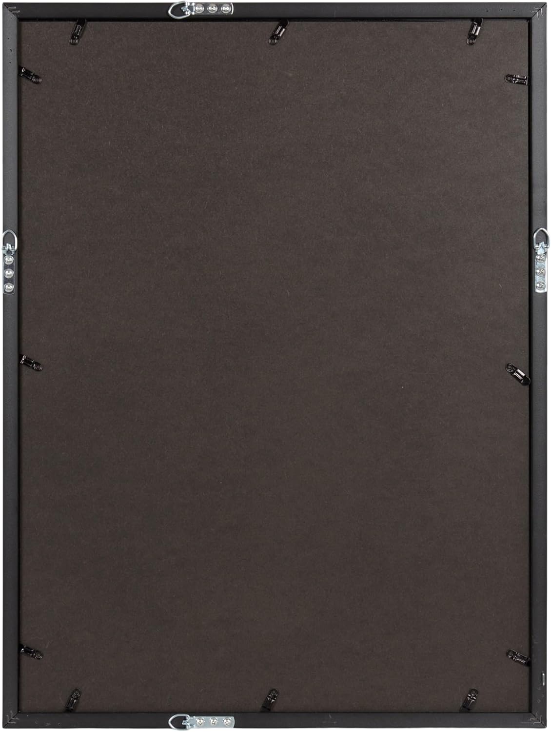 Kate and Laurel Adlynn Modern Rectangle Poster Frame, 20 x 26, Black, Minimal Large Photo Frame for Use as Movie Poster Display or Gallery Wall Piece in Living Room Wall Decor