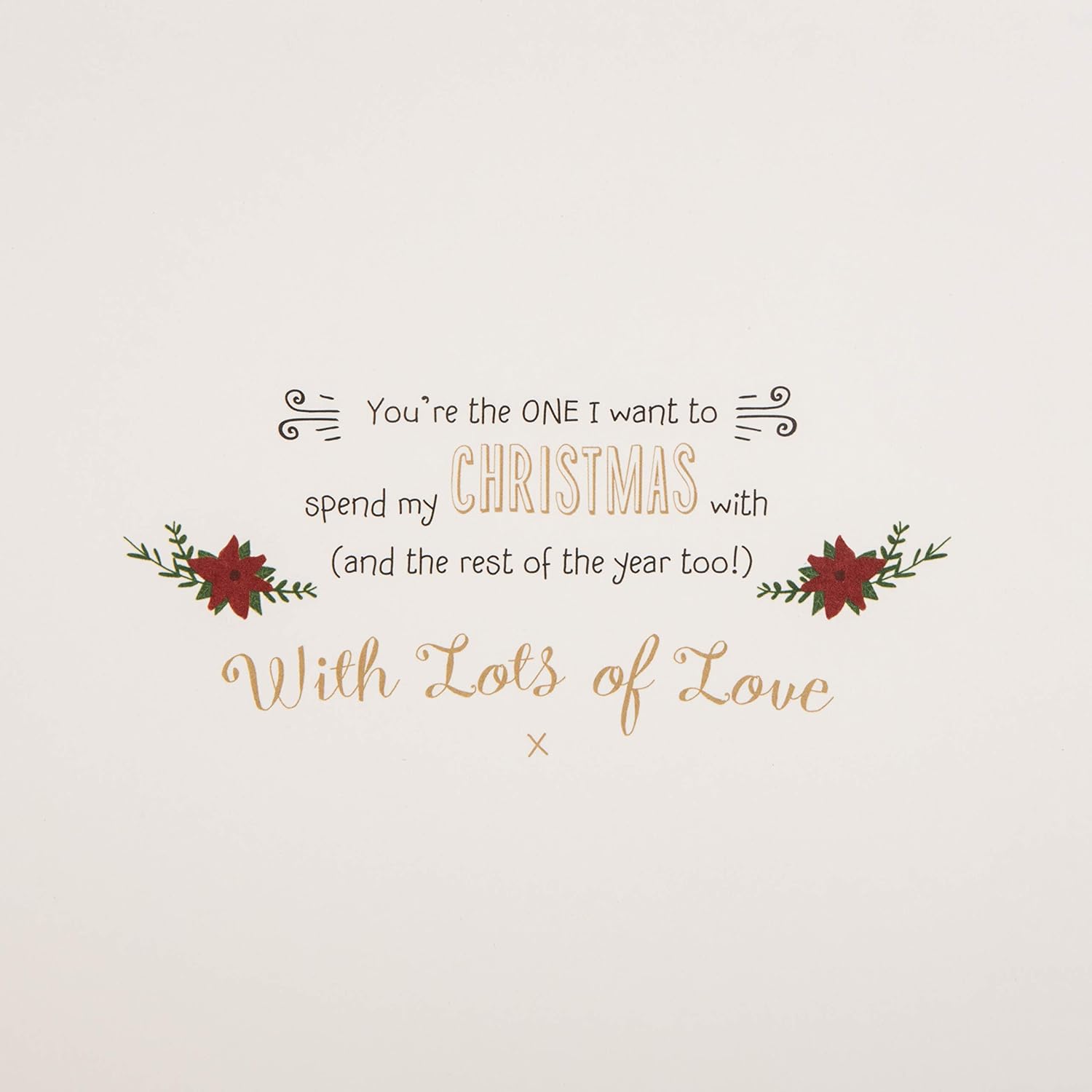 Hallmark Christmas Card for Husband - Cute Forever Friends Design