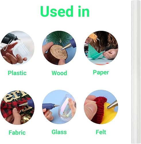 Miniatura 51 de ENPOINT Barras de pegamento caliente de color dorado metálico, tamaño completo, 36 unidades de 4 pulgadas de largo x 0.43 pulgadas de diámetro