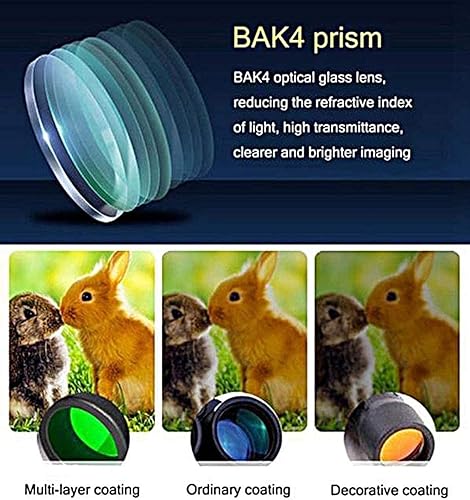 Miniatura 5 de Telescopio Binoculares port225;Azulejos, telescopio Profesional para Exteriores, visi243;n Nocturna, Vista Profesional, Prisma Bak4, Alta