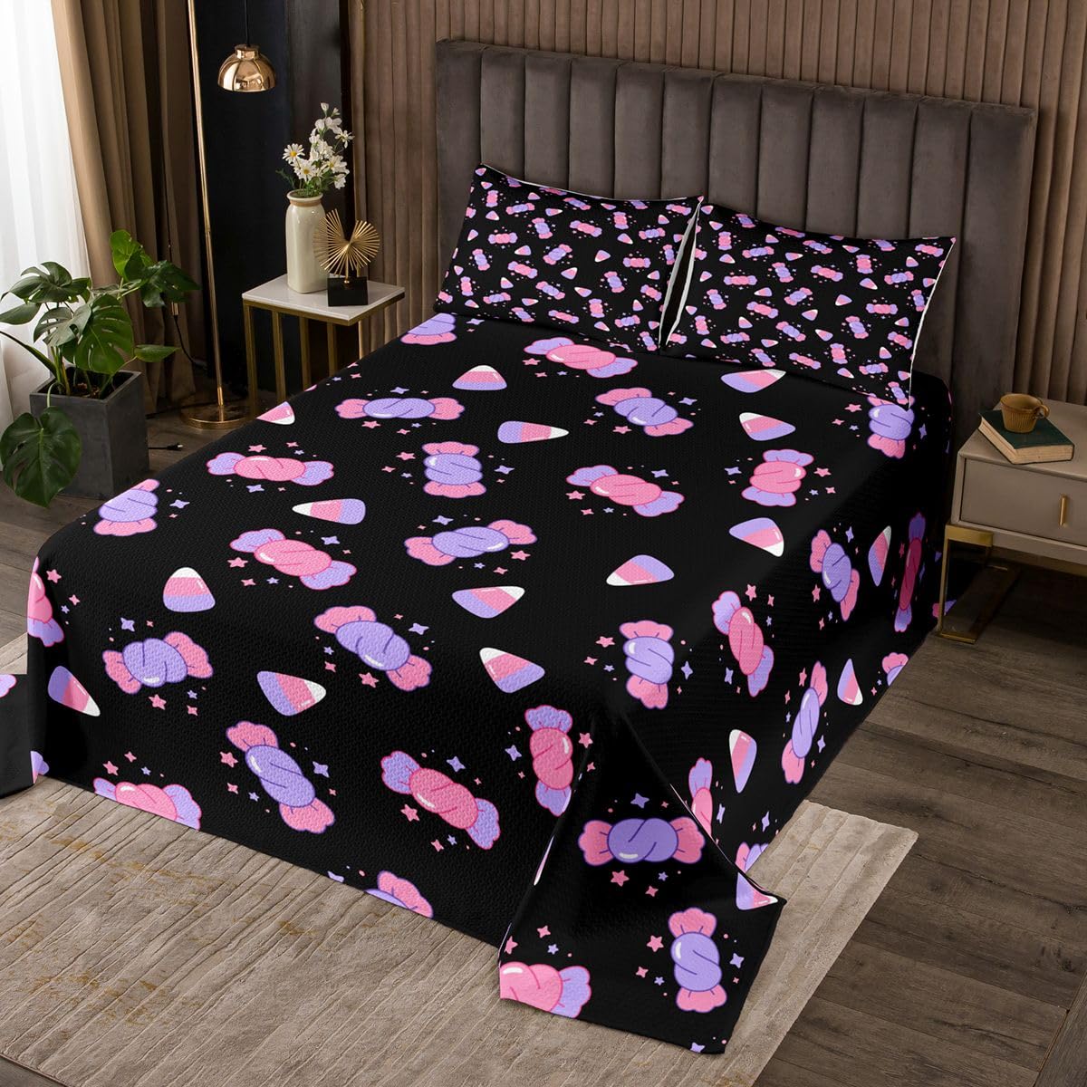Homewish Süß Eingewickeltes Bonbon Bedspread 170x210cm