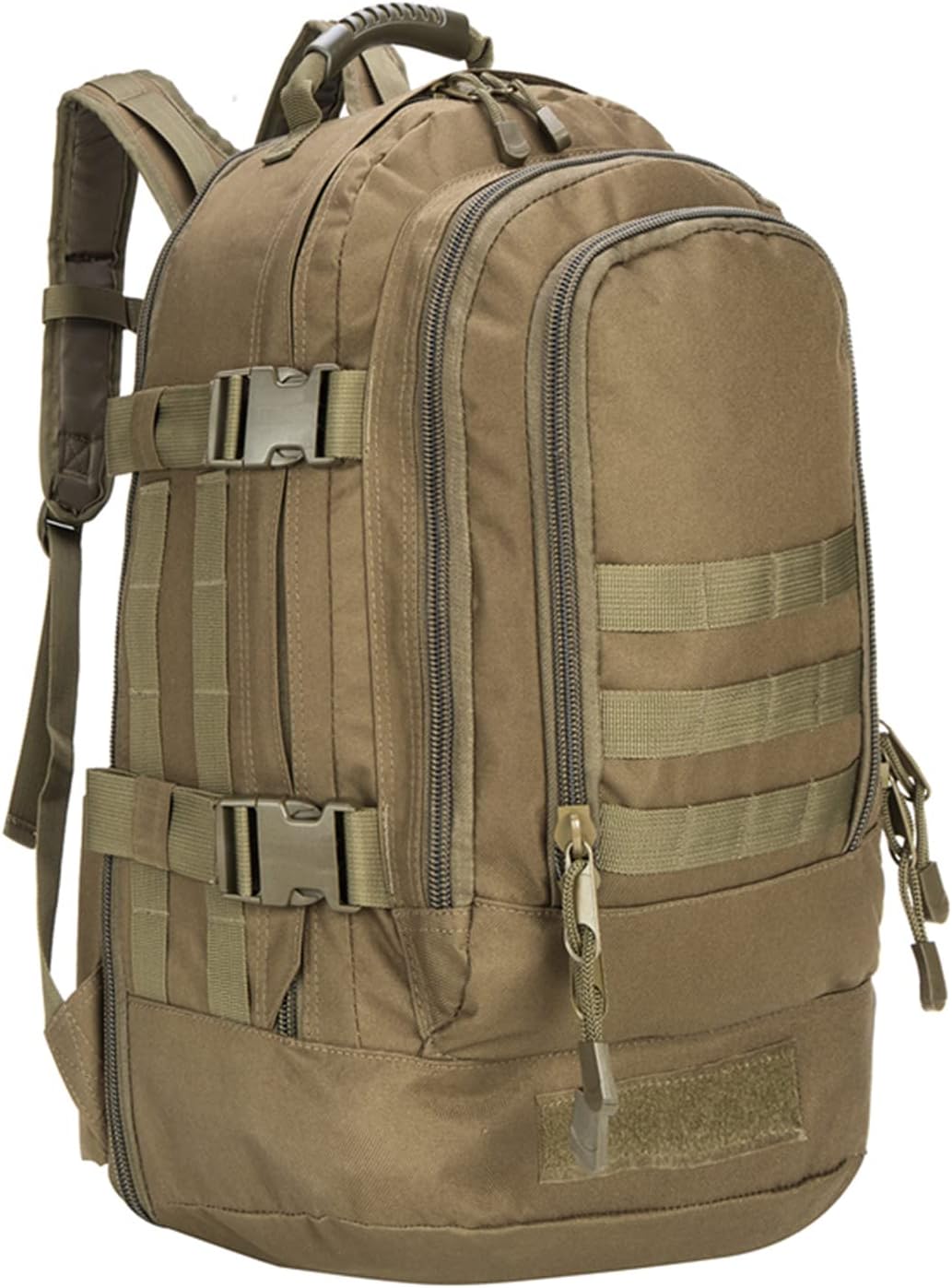 Greencity Laptop Backpacks Tactical 3 Day Expandable Bug Out Bag Classic Case Travel Hiking，Green