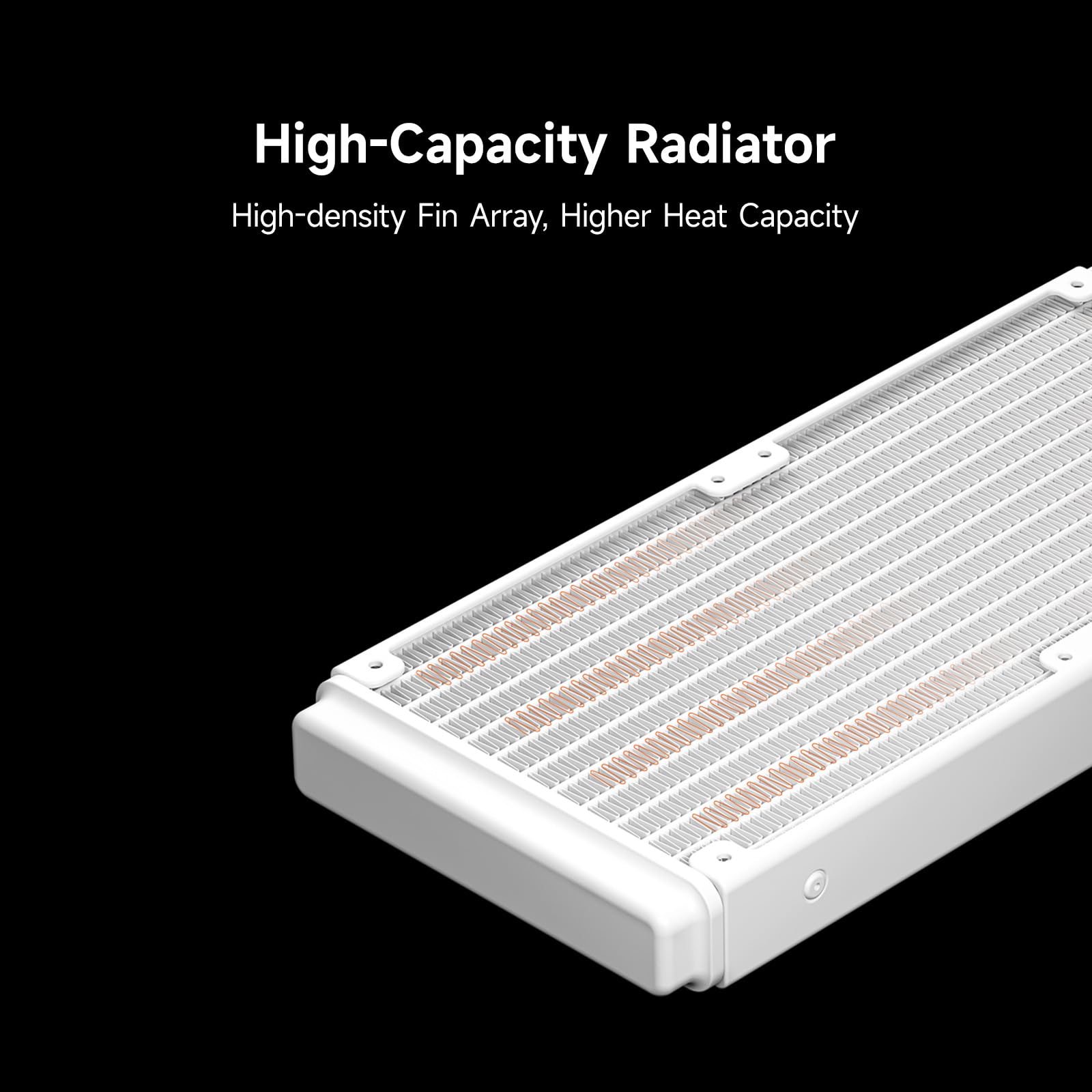 PCCOOLER Raffreddatore CPU liquido, 240 mm AIO con pompa a cuscinetto in ceramica, doppia ventola ARGB PWM da 120 mm, radiatore in alluminio, catena a margherita nascosta, compatibile con Intel