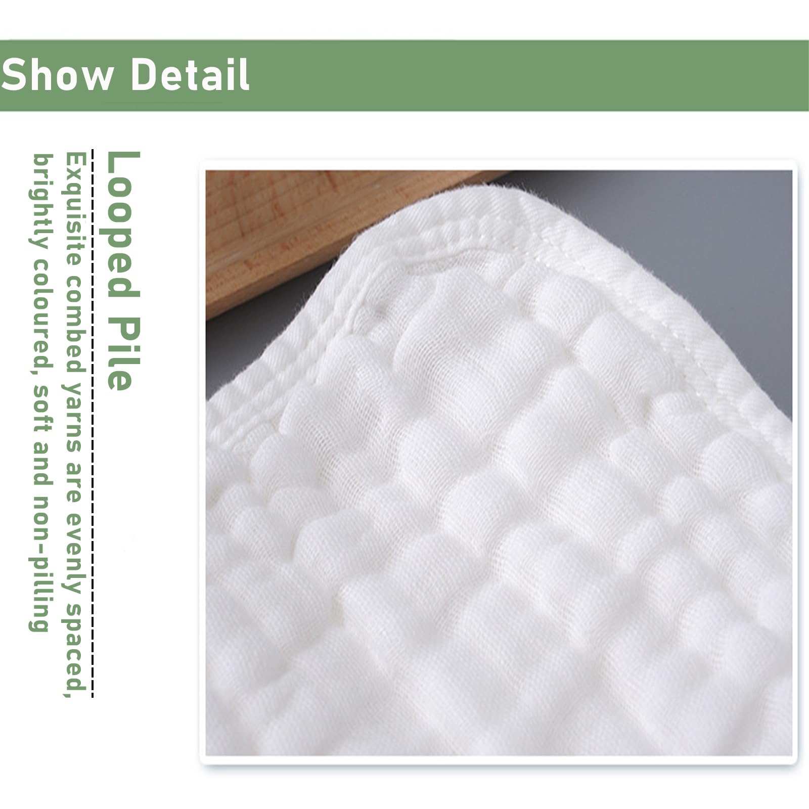 FENQURO Lange, Lange Bebe Gaze De Coton, Langes Bébé En