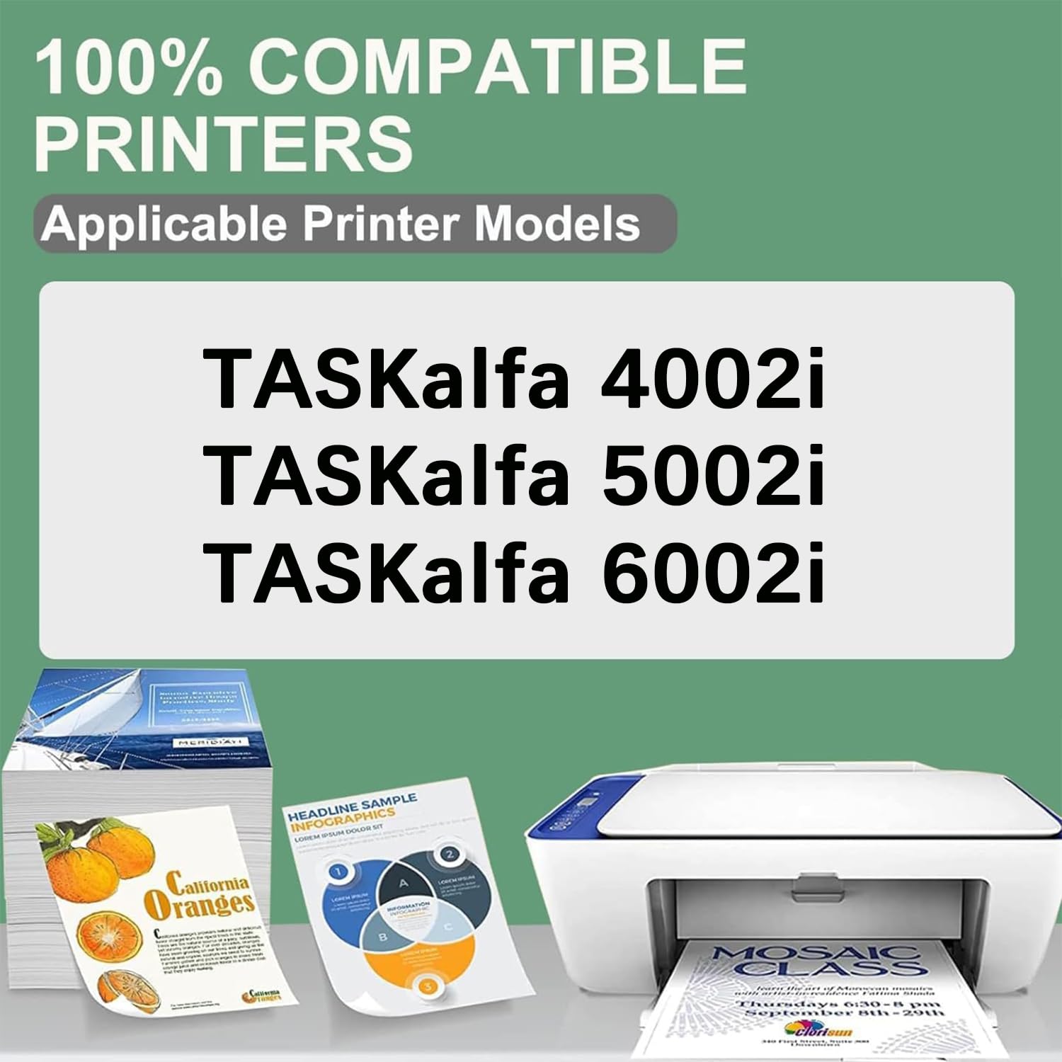 JUNTINE Remanufactured TR-6500 Transfer Belt Assembly Replacement for Kyocera TR-6500 302NK93030 Transfer Belt Assembly Compatible with Kyocera TASKalfa 4002i 5002i 6002i Printers(1-Pack)