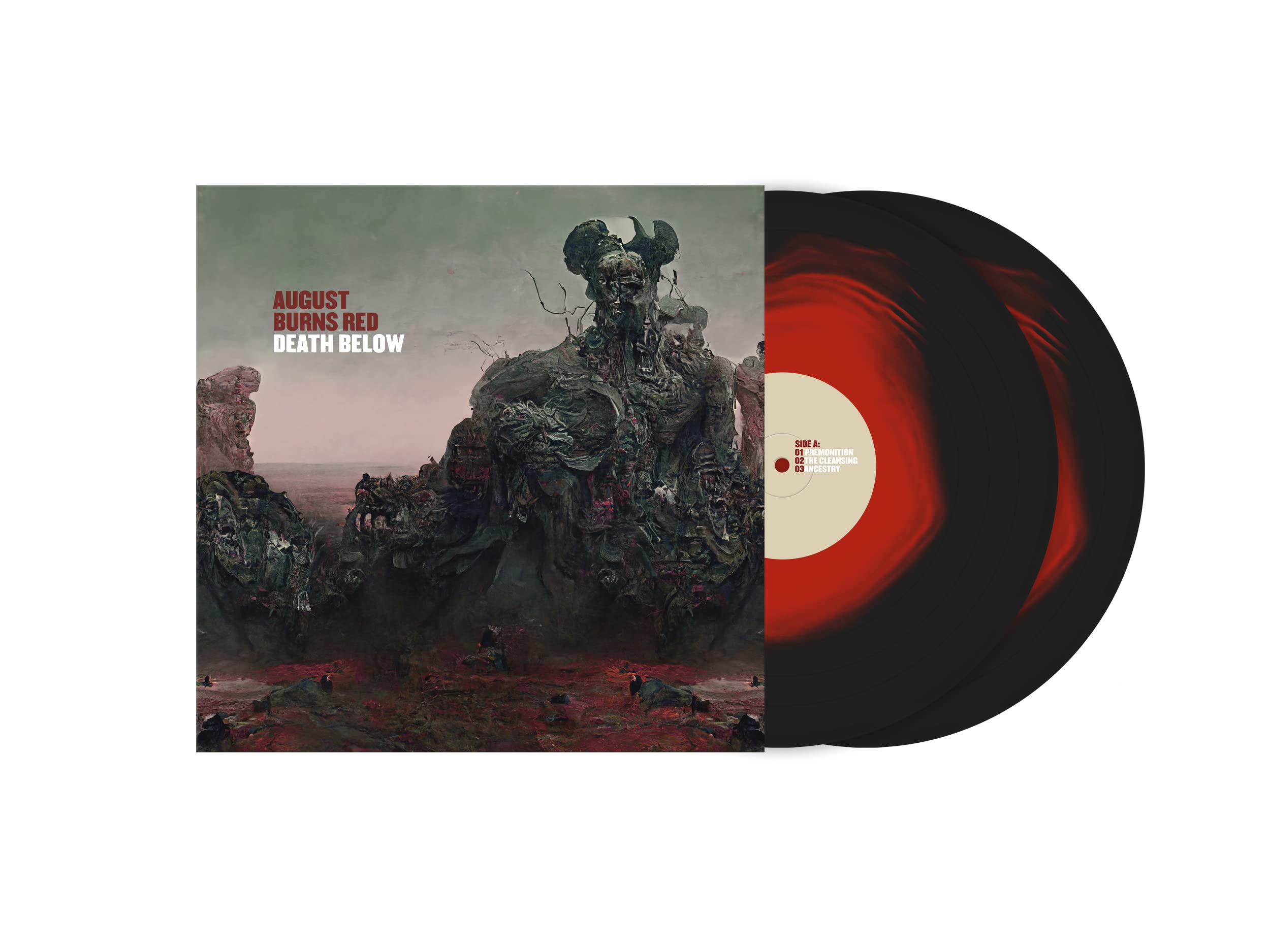 August Burns Red Death Below 2LP Black Hole Coloured Vinyl  NEW SEALED