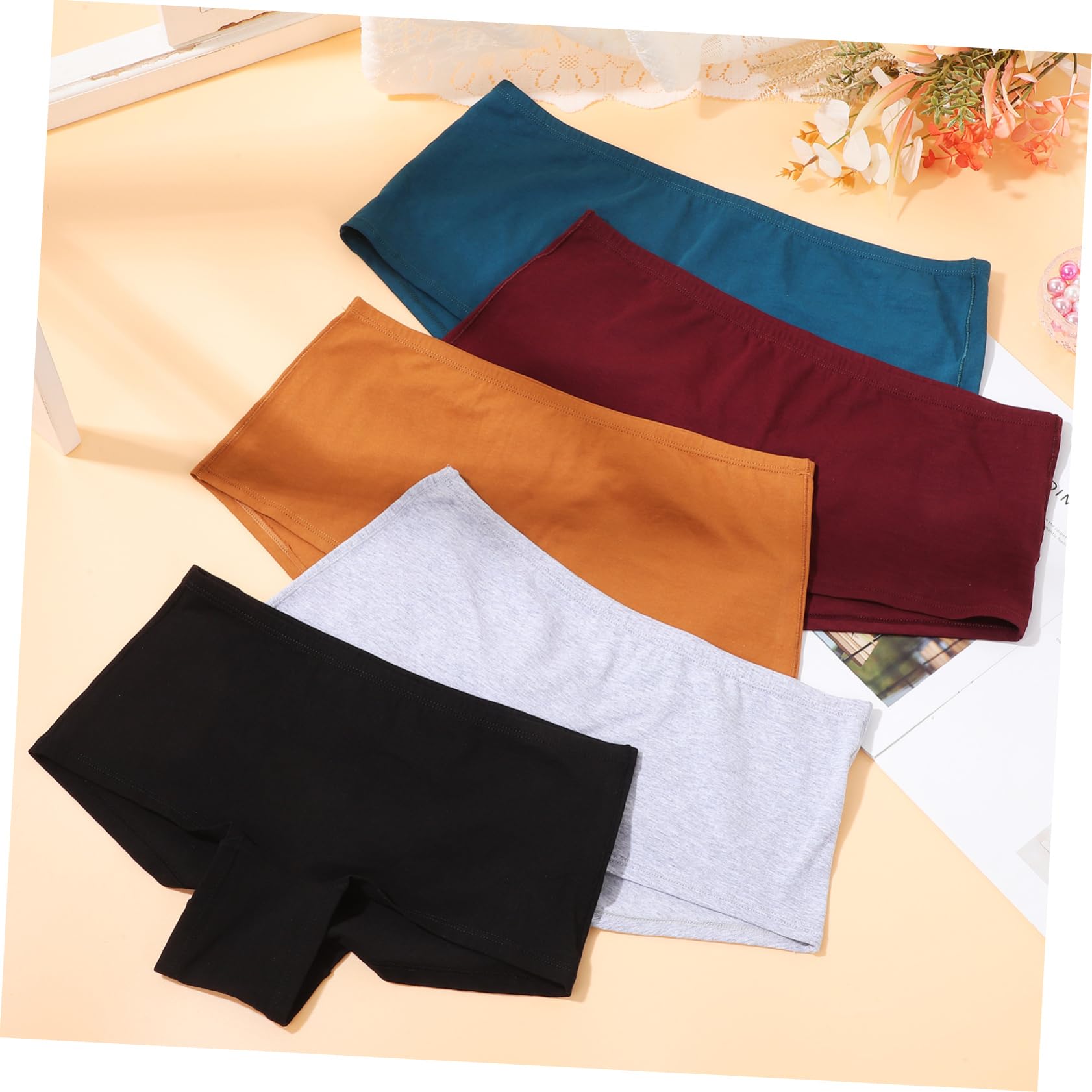 5 Piezas Braguitas de Mujer Algodón Cobertura Completa Calzoncillos Talla Xxl Mujer Algodón Usar Diario