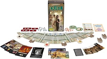 Repos Production | 7 Wonders Duel: Agora Expansion | Board Game | Ages 10+ | 2 Players | 30 Minutes Playing Time