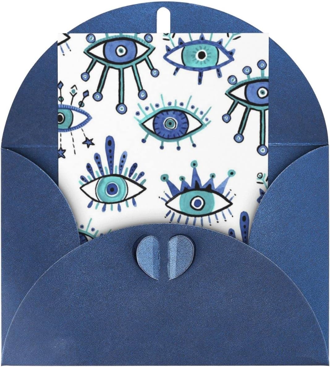 VOZITI Eyes (4) Greeting Card Anniversary Card Bff Card Thank-You Card Holiday Card Wedding Card Friendship Card Gift Card Love Card