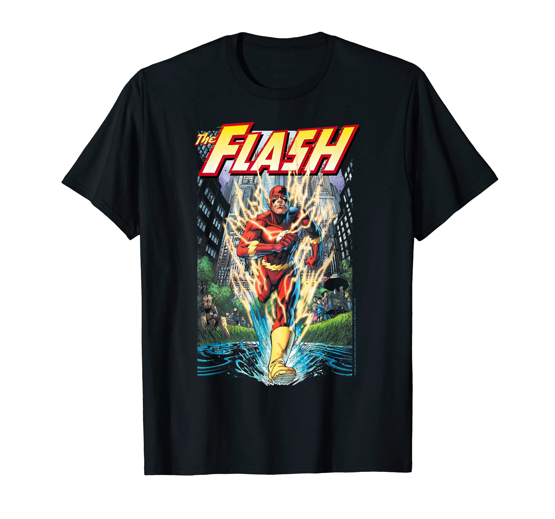 The Flash Modern Comic Cover T-Shirt