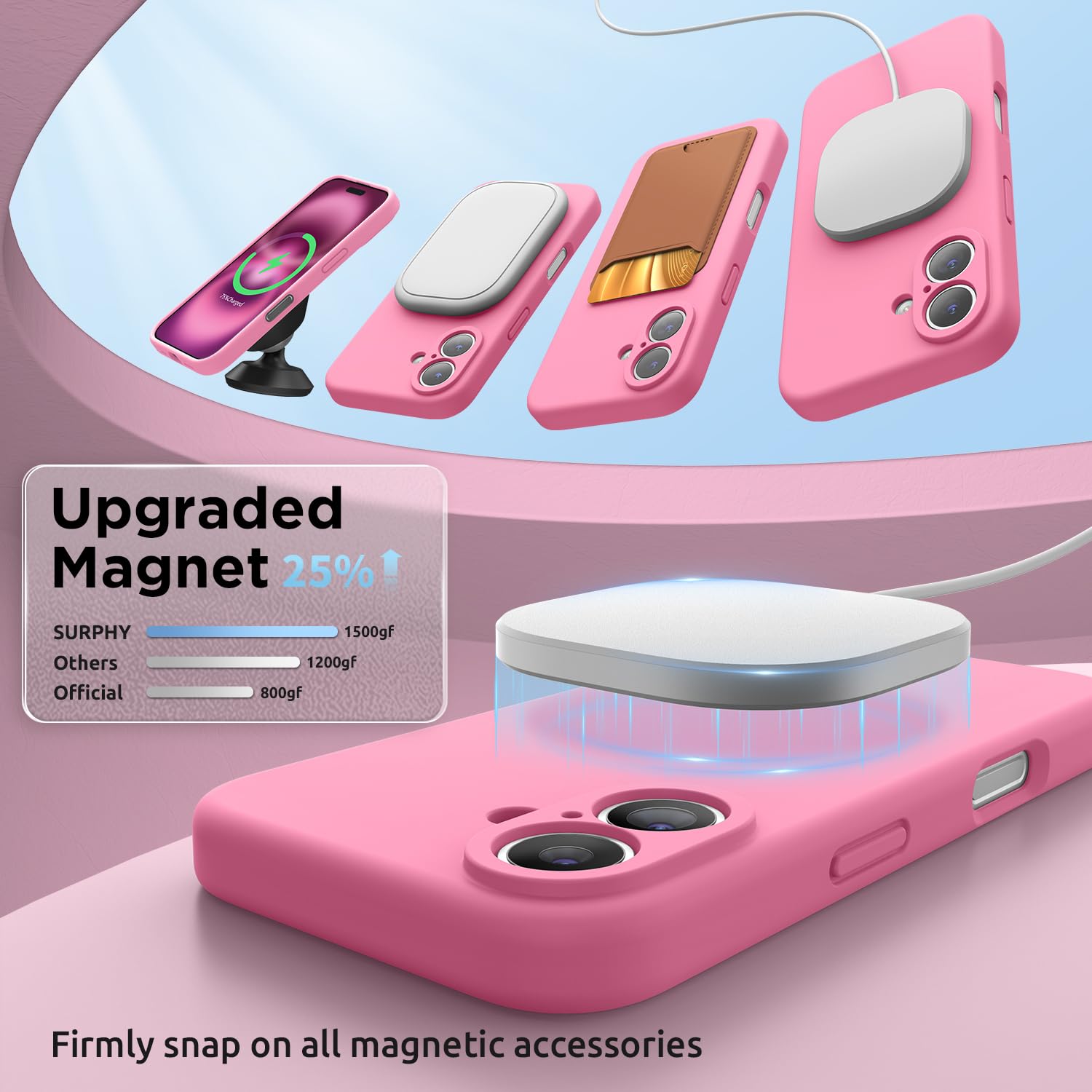 SURPHY Magnetic Design for iPhone 16 Case - Image 3