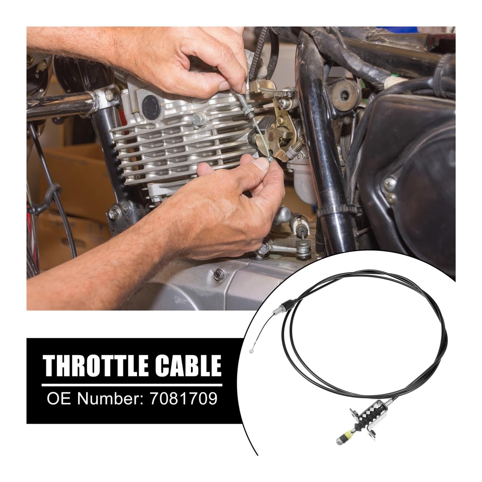Juego cables cambio Cable De Acelerador Coche Para Polaris RZR 800 2014, S INTL EFI ISRAEL Para EPS 7081709 Cable Conexión Selector Marchas