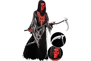 Spooktacular Creations Boys Reaper Costume: A Sinister Halloween Disguise