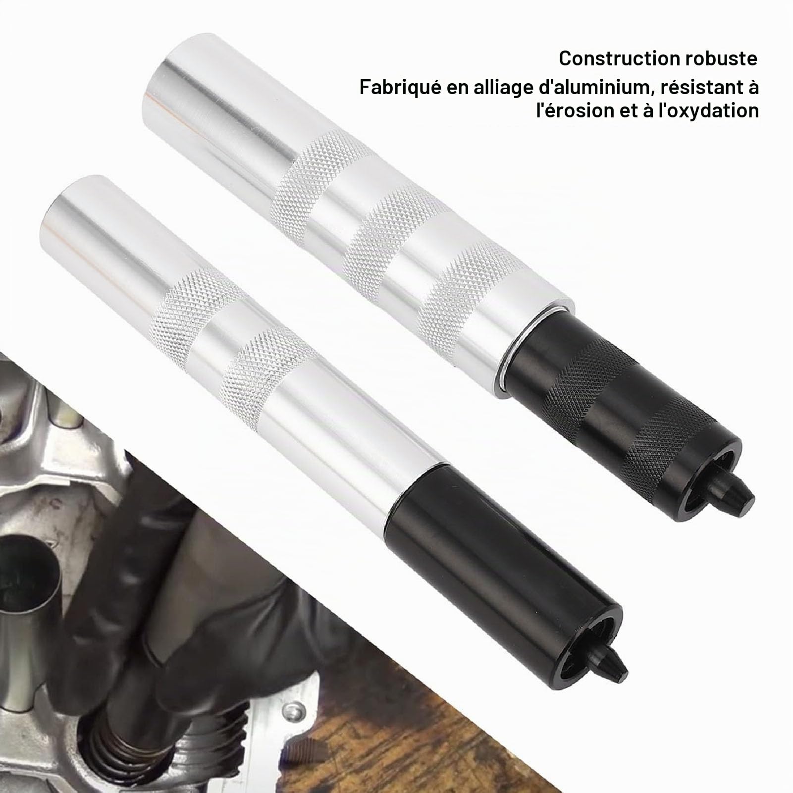 Soupape Keeper Remover Installer Kit de Haute Qualité en Alliage D'aluminium Soupape Ressort Compresseur Outil pour Les Frais Généraux Moteurs Voitures Motos Navires 36050