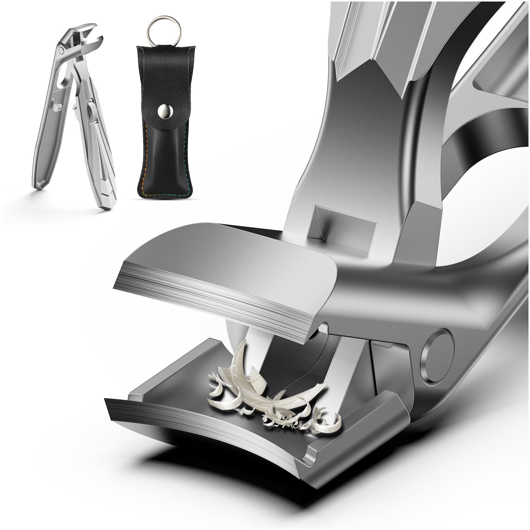 FERYES Ergonomic Nail Clippers - Seniors & Thick Toenails -10
