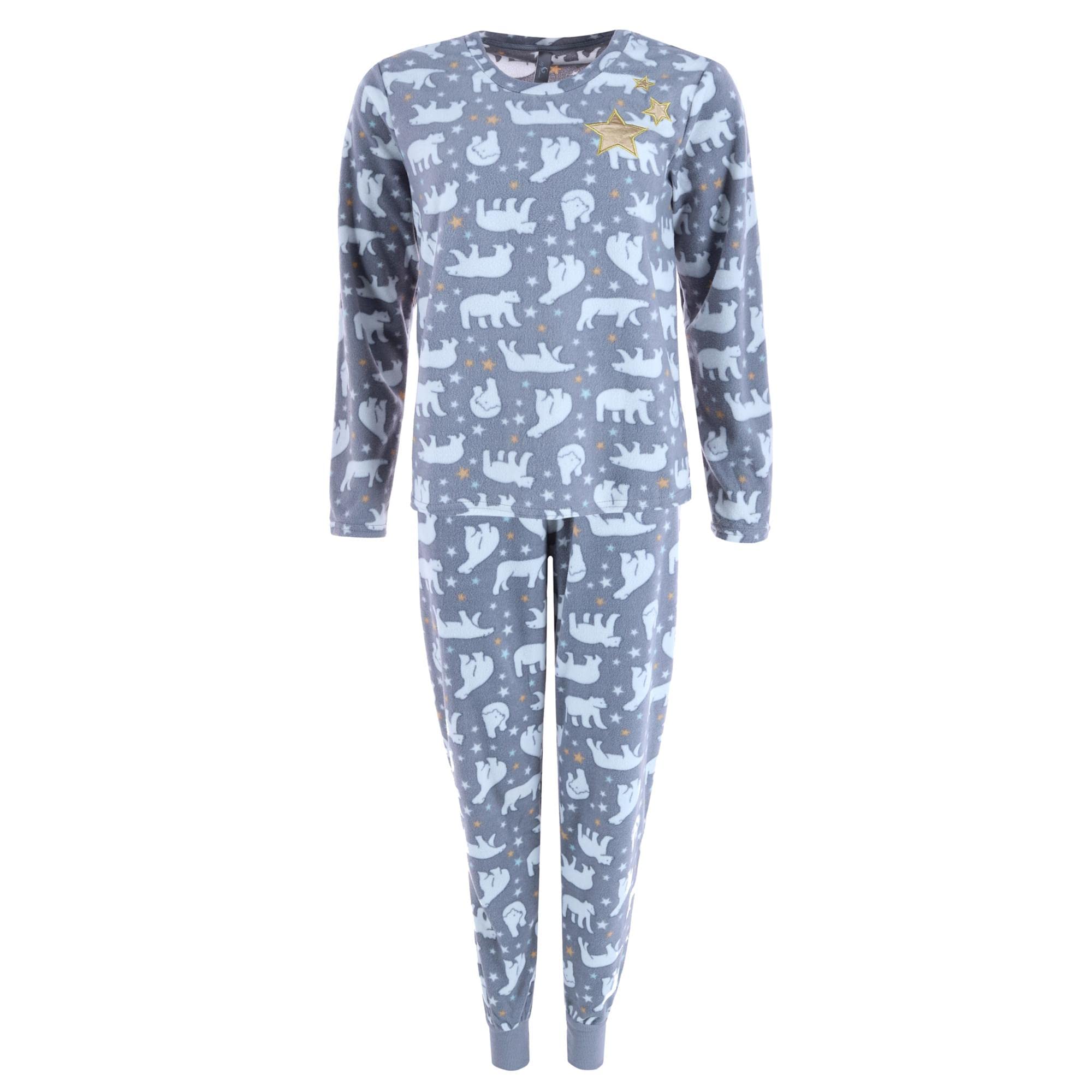 PJ Couture Women's Polar Bear Print Pyjama Set