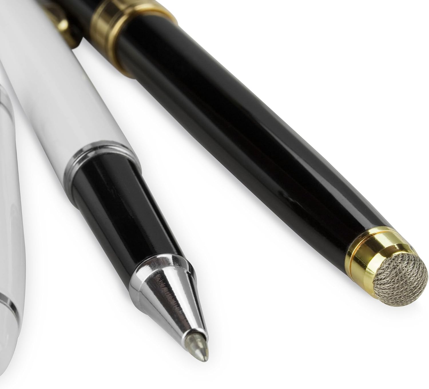BoxWave Universal EverTouch Meritus Signature Stylus, Luxury Stylus Pen with Rollerball - Jet Black, Stylus Pen for Smartphones and Tablets image 5