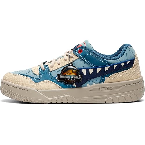 PUMA Mens X Jurassic World Rebound Retro Lace Up Sneakers Shoes Casual - Blue