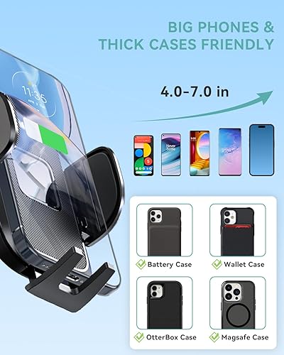 Miniatura 4 de SEVEN SPARTA Soporte para teléfono con soporte ajustable para teléfono, soporte estable para teléfono celular, compatible con iPhone, Samsung Pixel,