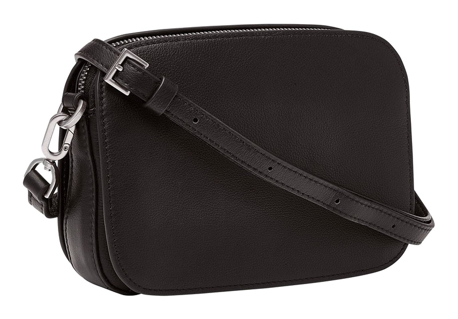 Liebeskind Berlin Umhängetasche Luka – Cross-Body Bag aus Leder mit verstellbaren Schulterriemen – kleine Schultertasche, Fächer mit Reißverschluss – Shoulder Bag, 14.5 x 20.5 x 7 cm, (H x W x D)
