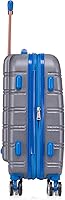 Vista 96 de Rockland - Maleta de viaje Melbourne, rígida y expandible, con ruedas giratorias, Azul