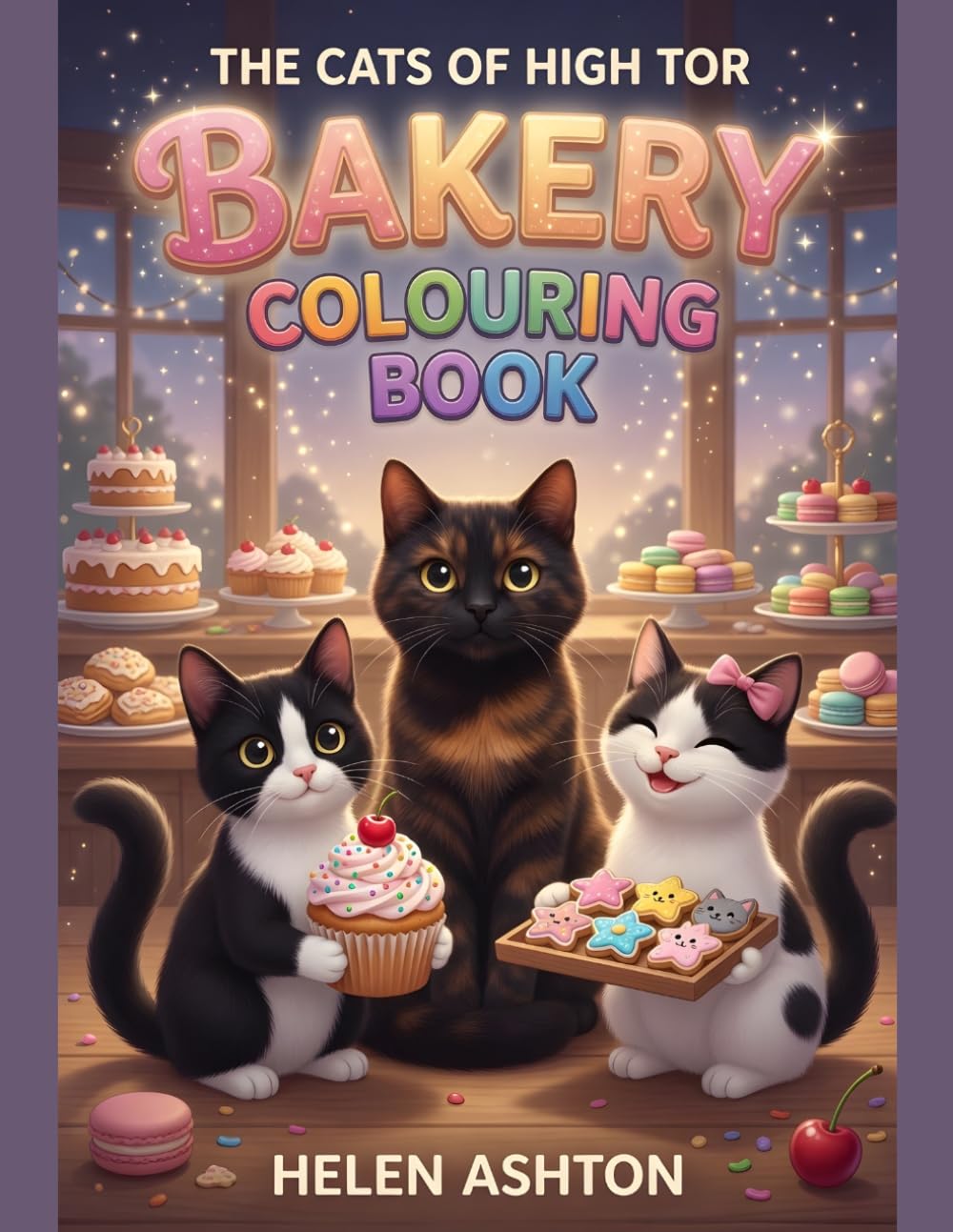 The Cats of High Tor Bakery Colouring Book: A fun and cosy colouring adventure with cakes, cupcakes, treats and adorable cats to colour (The Cats of High Tor Colouring Collection)