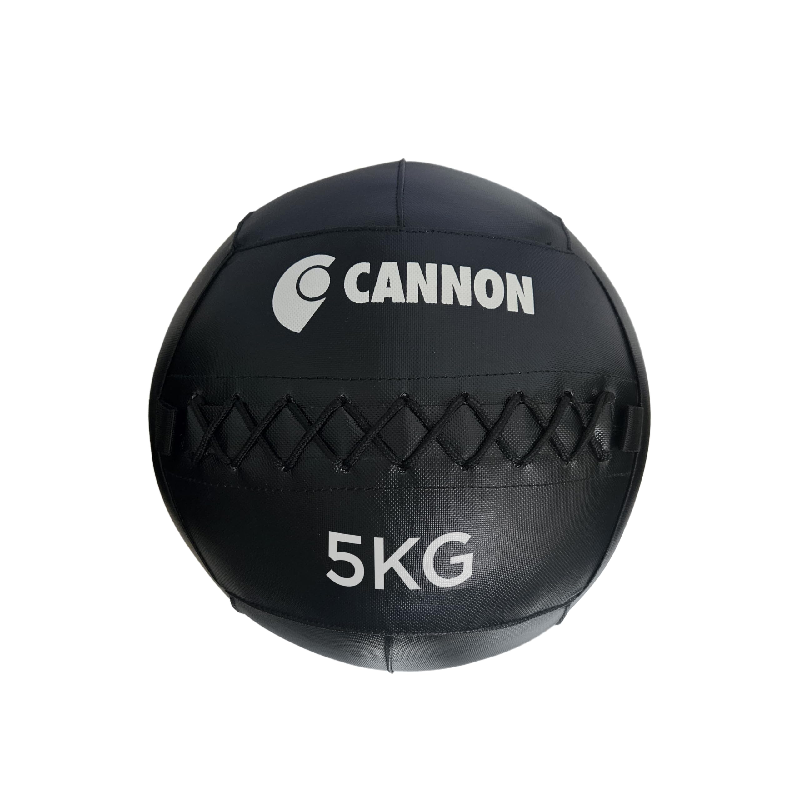 CANNON - Balón Medicinal de Pared 3, 5, 7, 8, 9, 10 o 12 kg. Entrenamiento Funcional, Cruzado y de Tronco, Crossfit, Fitness, Gimnasio