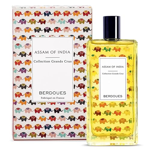 BERDOUES Grands Crus Assam of India Eau de Parfum Fresh Citrus Long Lasting Scent Made in France Spray Fragrance for Man Women Luxury Unisex