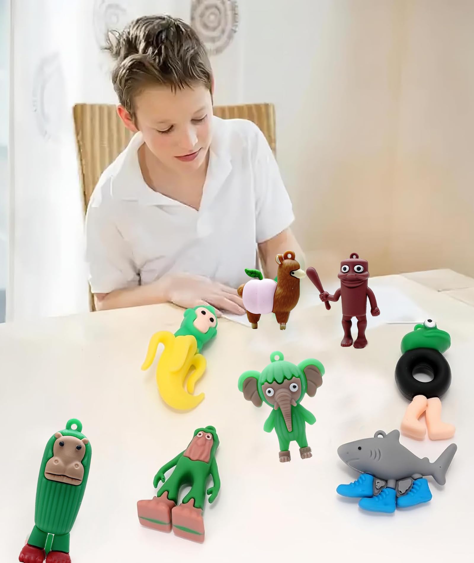 Italian Brainrot Meme Figurines Jouet 24 Pcs Figurines de Collection Créatives Impression 3D, Figurines d'Animaux Cadeaux pour Fans Italian Brainrot Meme Figurines Jouet 24 Pcs Figurines de Collection Créatives Impression 3D, Figurines d'Animaux Cadeaux pour Fans