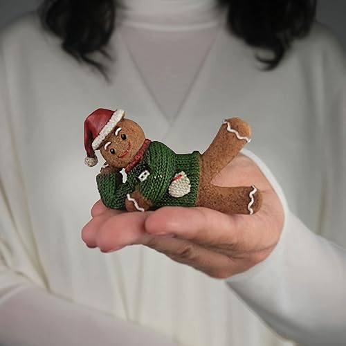 Miniatura 10 de Figuras de perezosos de yoga en suéteres feos de Navidad de 3 pulgadas, mini estatua de poliresina para decoración del hogar, intercambio de regalos