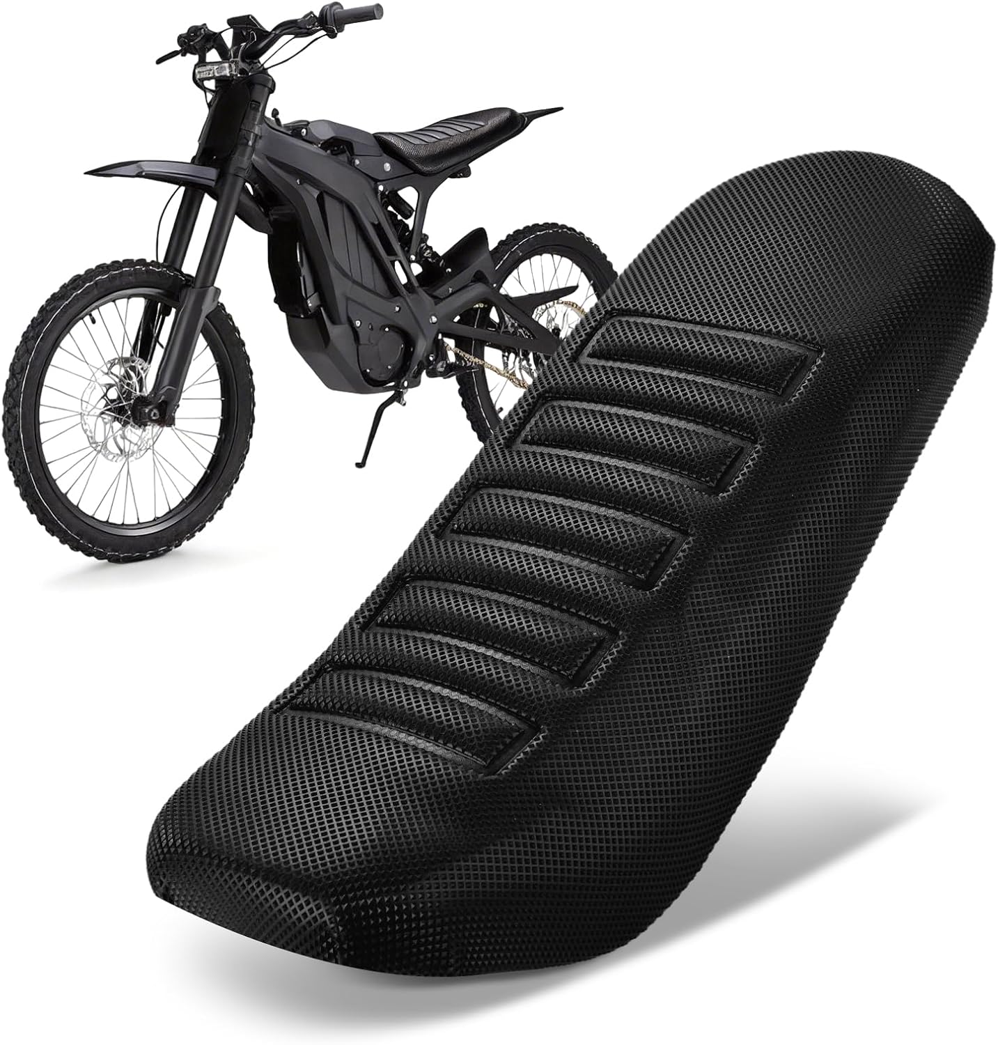 Electric Dirt Bike Seat Cover ERide Pro SR SS 2.0 3.0 E-Ride Pro S Ebike Motorcycle E-Bike Non-Slip Soft Cushion Black