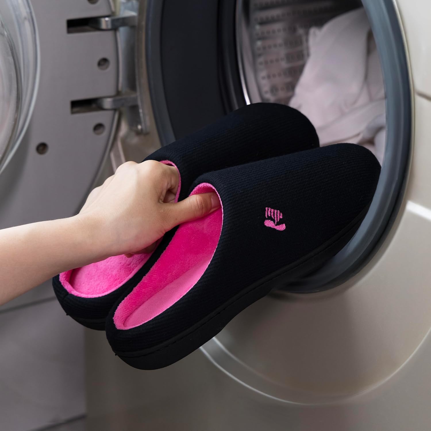 RockDove Women's Original Two-Tone Memory Foam Slipper - Image 3