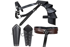 Medieval Knight Fantasy Cosplay Cape Scarf