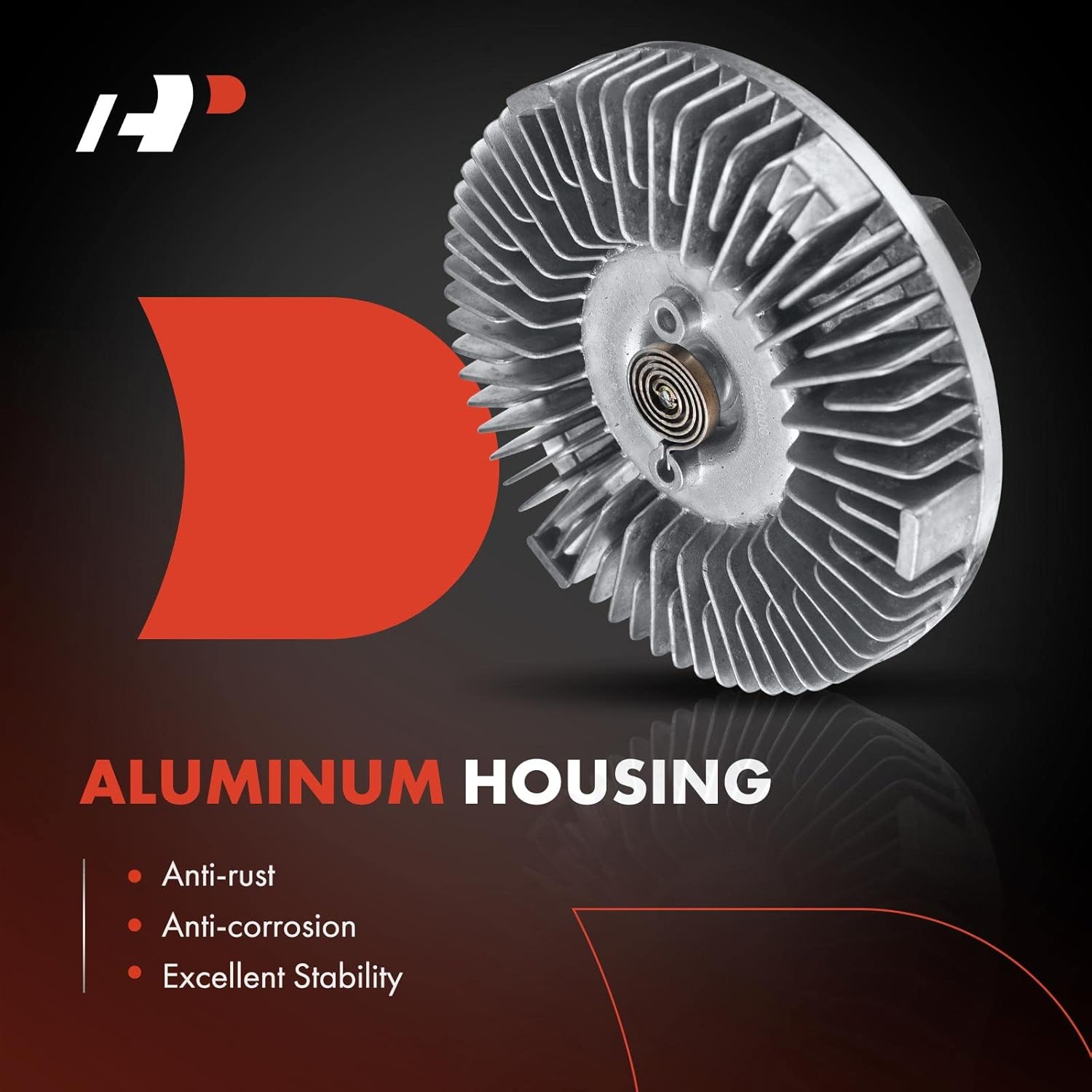 A-Premium Engine Cooling Fan Clutch Replacement for Dodge Ram 1500 2003-2004 Ram 2500 3500 2003-2008 V8 5.7L OHV