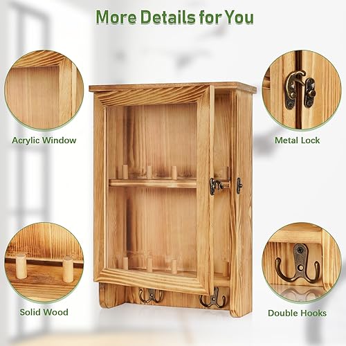 Miniatura 5 de Creproly Soporte para llamadas de pato, soporte para llamadas, regalos de caza de patos, decoración de pared, soporte de pared visible de madera