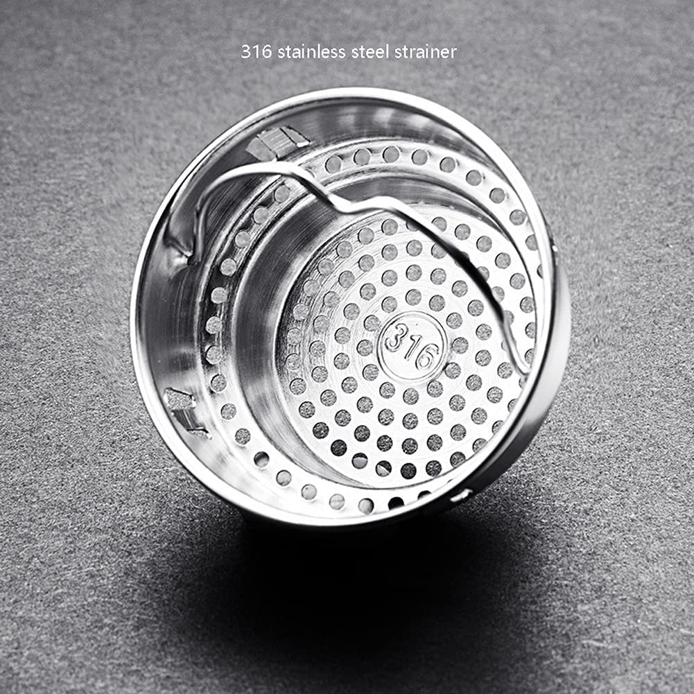 Bottiglia Sportiva Vacuum Vacuum Jar Grande capacità Tazza d'Acqua Bottiglia d'Acqua, Bottiglia in Acciaio Inox con Manico Bicicletta Camping Office Bottiglia Acqua Yoga (Color : Black)