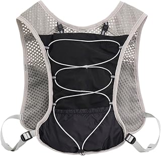 Water Backpack for Running Outdoor Recreation Accessories Cycling Equipment | 5L Reflective Waterproof Running Vest for Trail Road Urban Jogging Outdoor Training Long-Distance Adventure Racing Wil