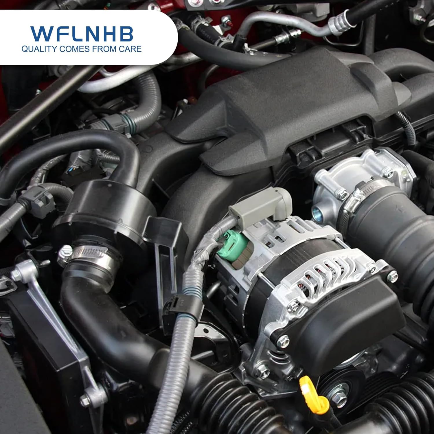 WFLNHB Left and Right Air Intake Hose Replacement for Mercedes-Benz S550 S63 AMG 4.6L 5.5L 2014-2017 2780904982 2780905082