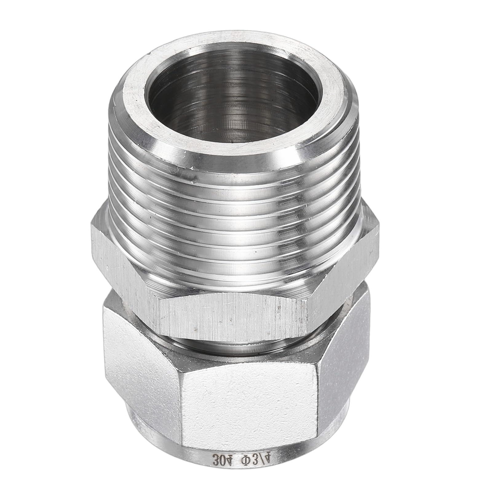 Raccord à compression anti-corrosion mâle 2,5 cm PT coupleur droit