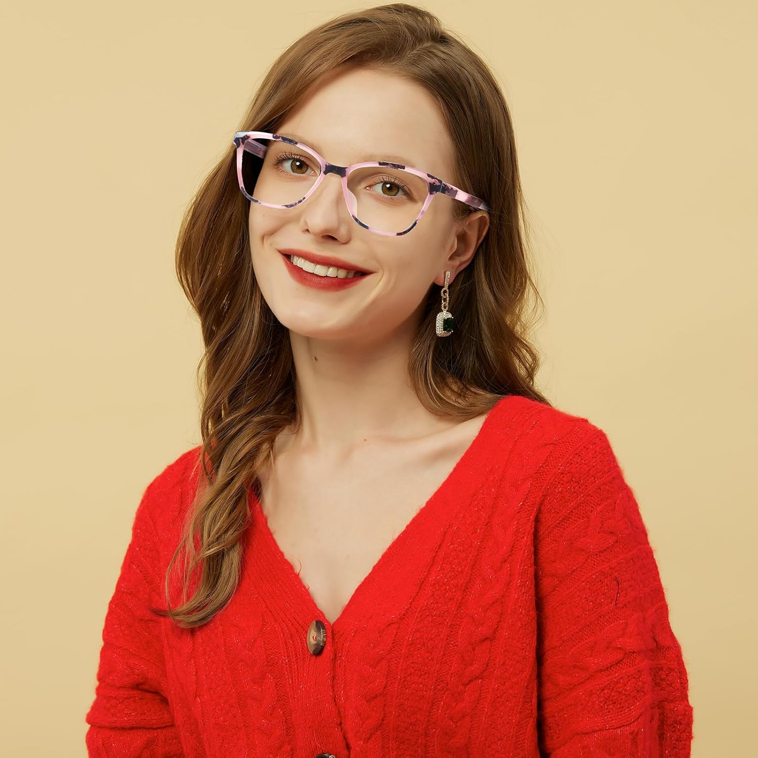 4 Pack Progressive Multifocus Reading Glasses for Women Men Blue Light Blocking Readers with Spring Hinge - Image 6