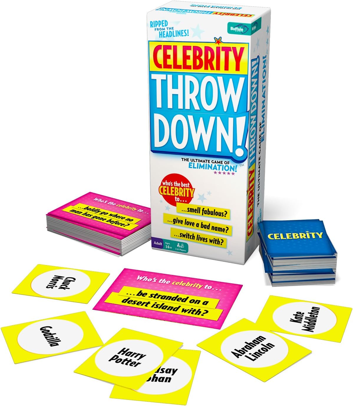 Buffalo Games Celebrity Throw Down Board Game