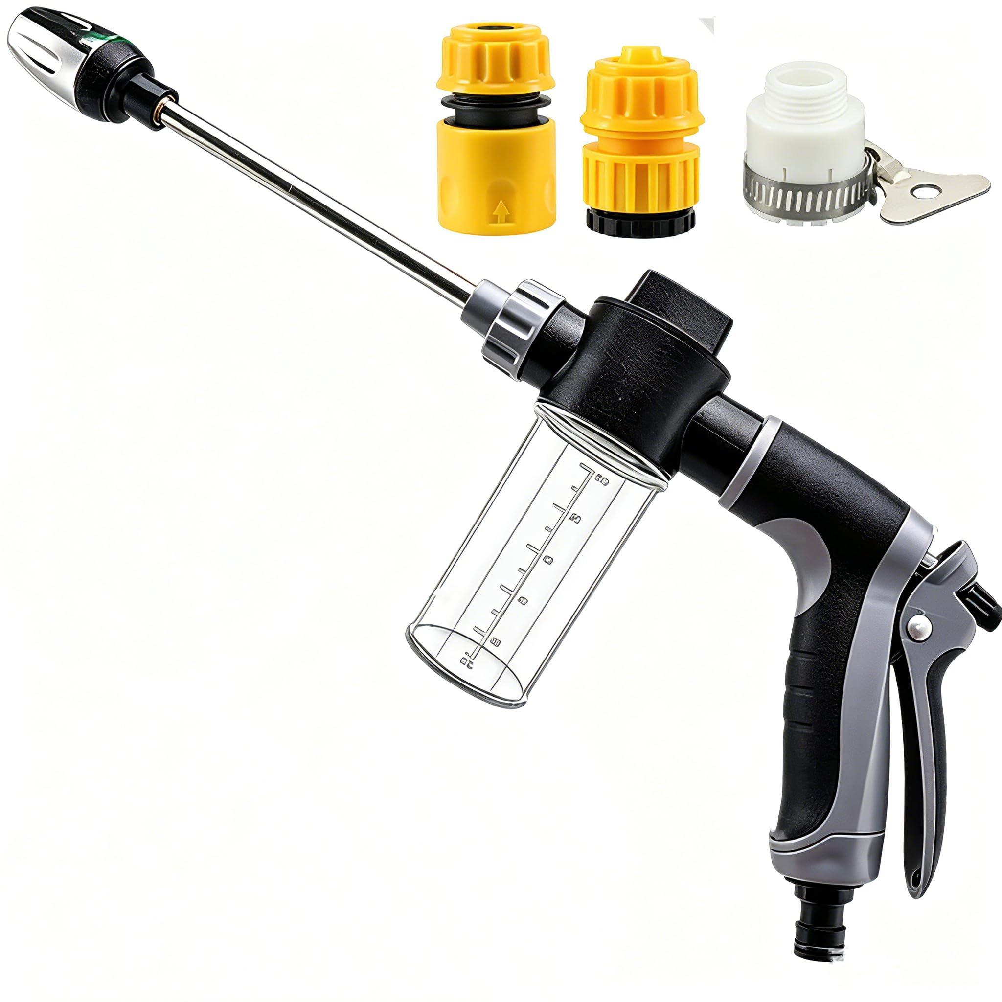 Aquoxis Pressure Washer Gun 3 Spray Modes Hydro Power Water Jet Cleaner