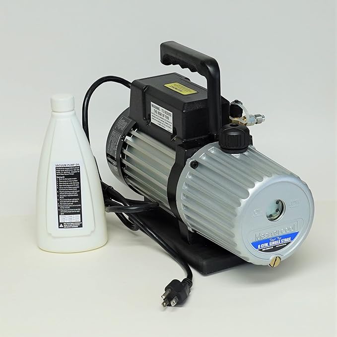 Mastercool MSC90066BSF Vacuum Pump (Spark Free 6 Cfm for 1234Yf Systems), Vacuum Pumps