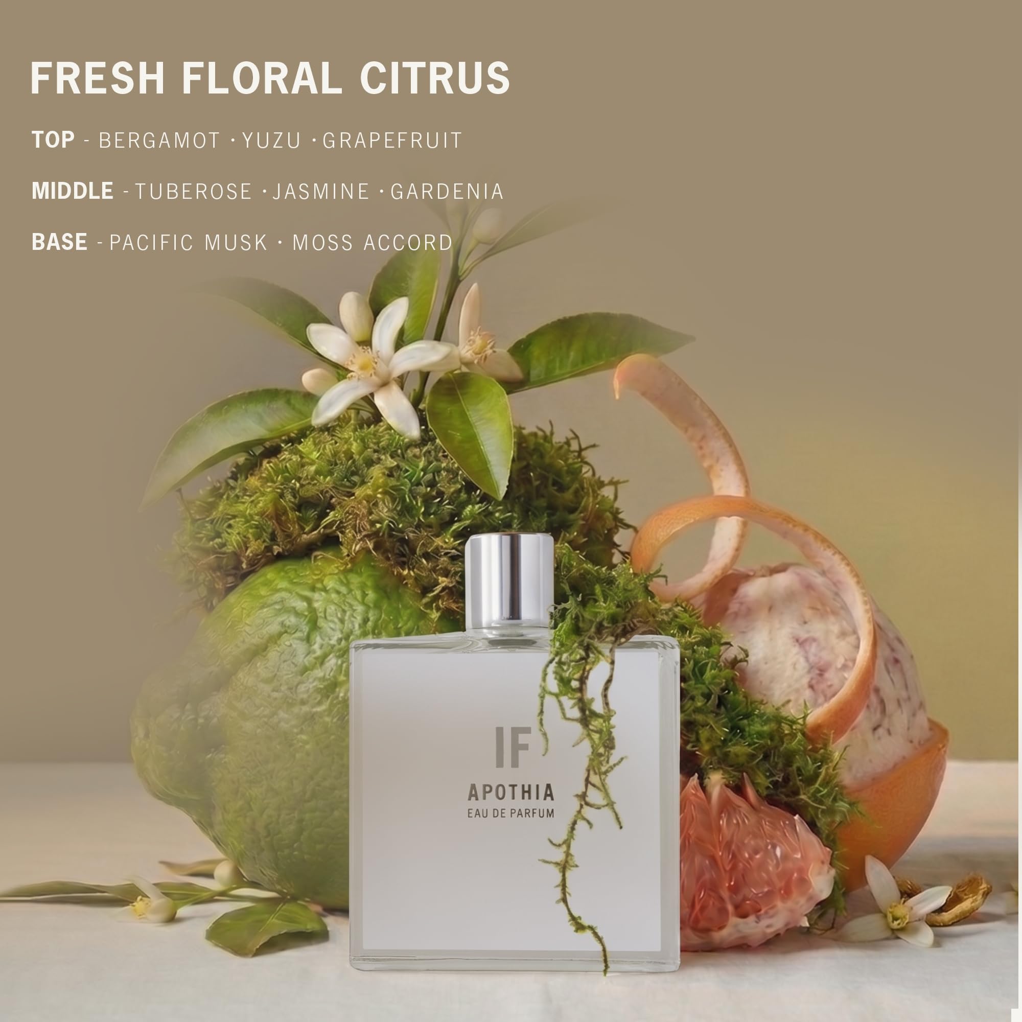 Amazon.com : APOTHIA Eau de Parfum | IF | Bergamot, Gardenia