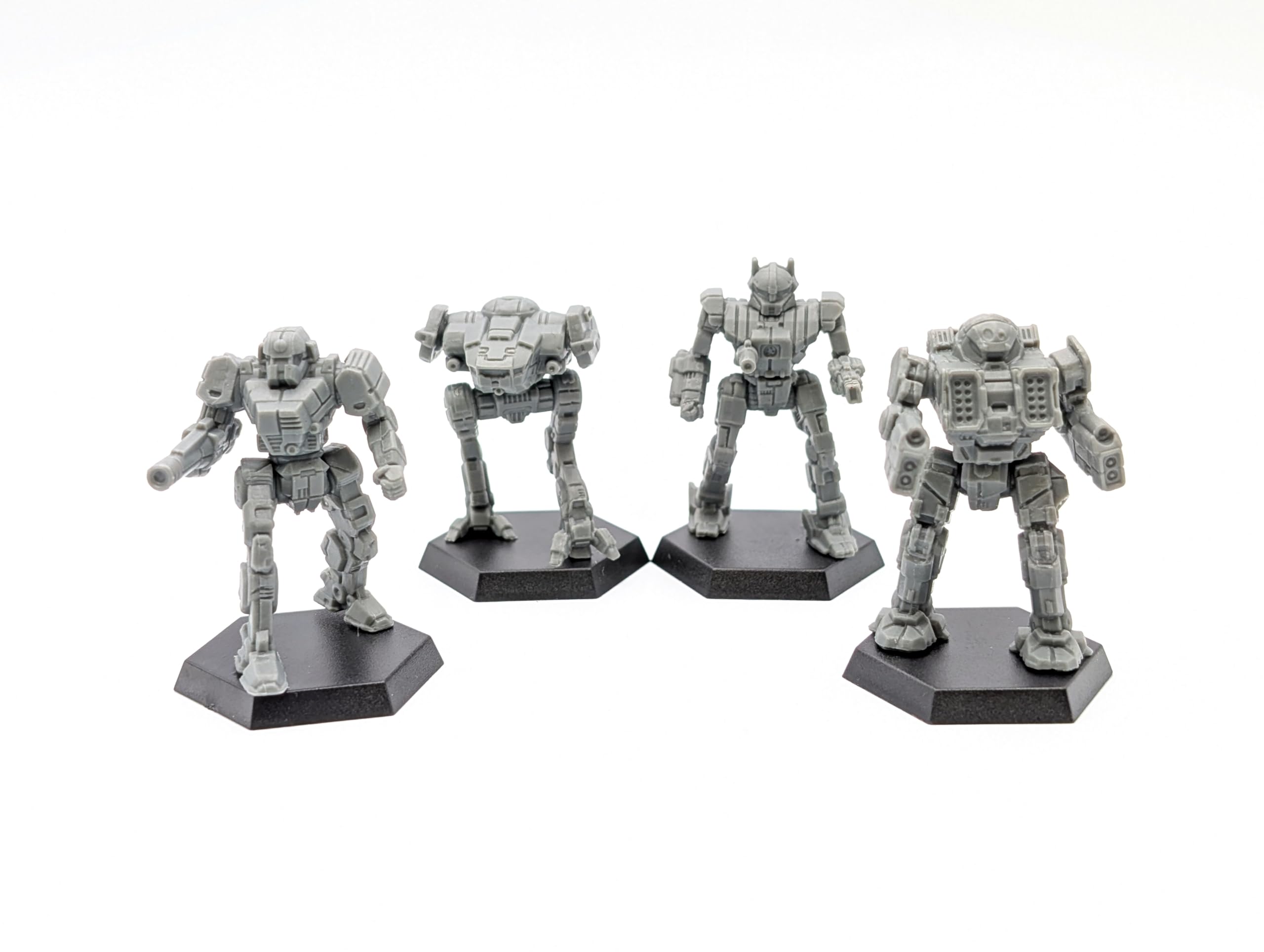 Figurines Battletech Pursuit Lance - Lot D'occasion Pour Jeu De Guerre Et Collection