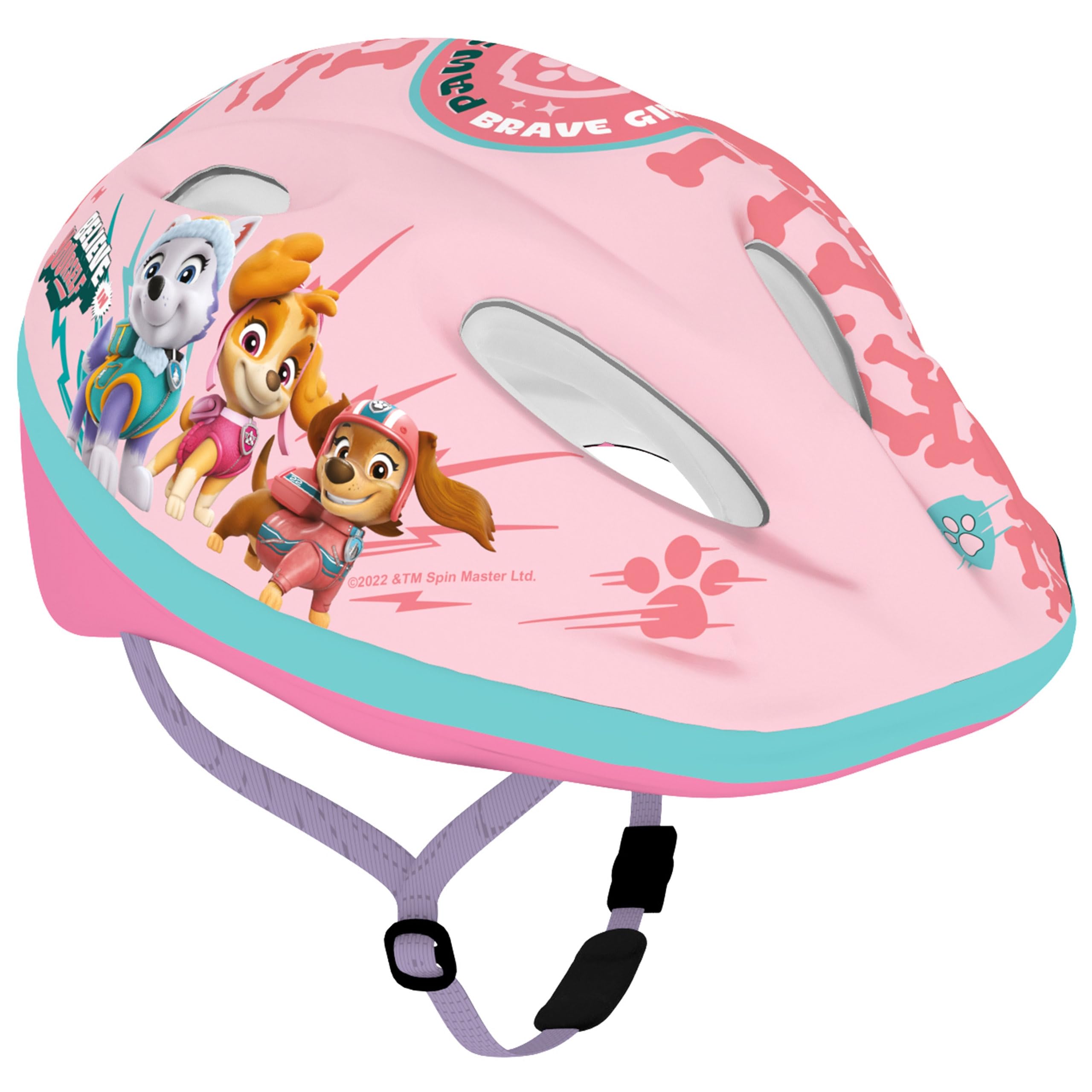 Paw Patrol Skye Liberty Everest children's bike helmet, girls, pink, adjustable 52-56 cm (Pink)